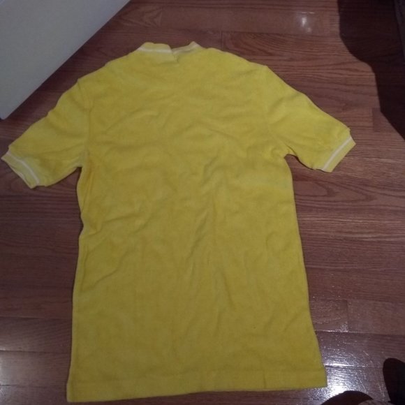 Fun NWT Vintage Yellow Terry Short Sleeve-L - Picture 3 of 4